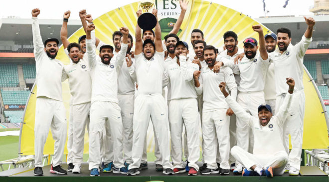 India Australia Test