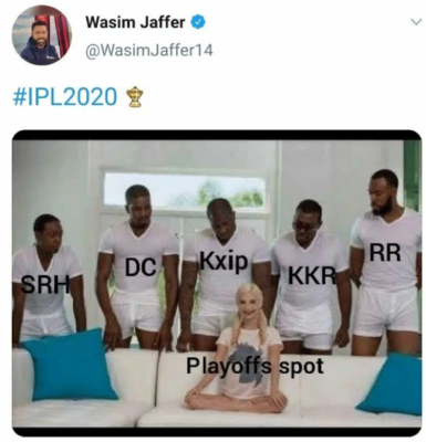 Wasim Jaffer Deletes Creepy Tweet on IPL 2020 Playoffs