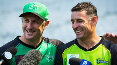David Hussey and Michael Hussey