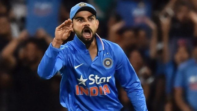 Virat Kohli got angry in the field