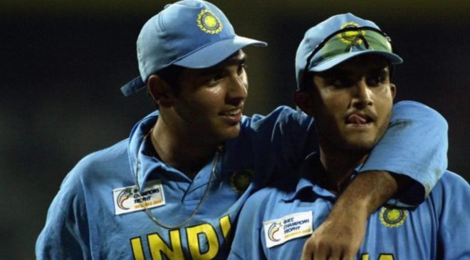 Sourav Ganguly, Yuvraj Singh, Indian National Cricket Team