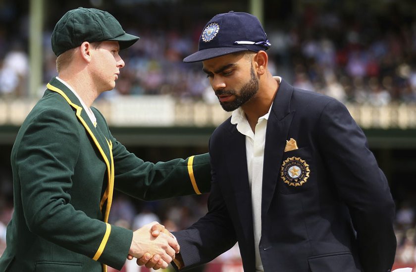 AB de Villiers Steve Smith (L) and Virat Kohli