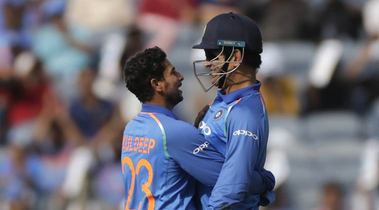 Kuldeep Yadav, MS Dhoni