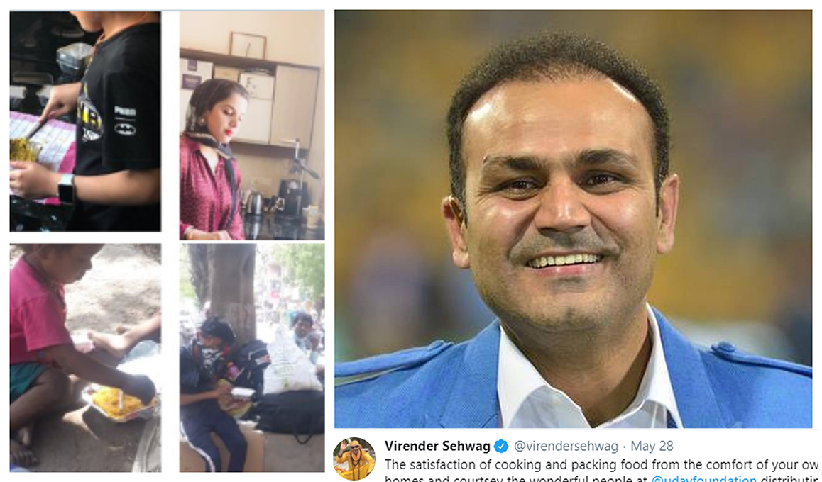 Virender Sehwag Wins Hearts With His Heartwarming Gesture Towards Needy People