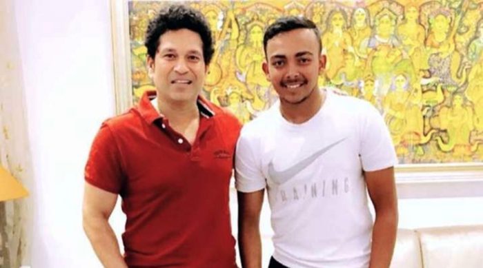 Sachin Sir Is My Mentor And I Have Learned A Lot From Him – Prithvi Shaw