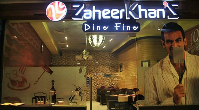 Restaurants owned by Indian cricketers