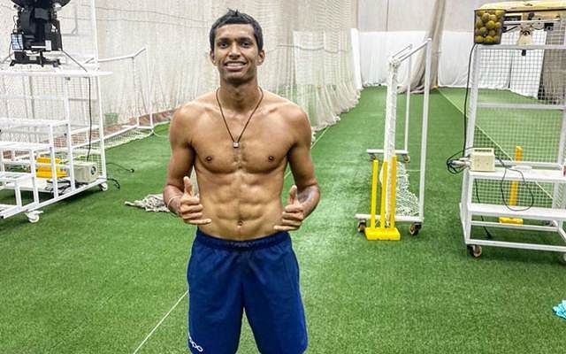 Watch – Navdeep Saini Flaunts His Six-Pack Abs In A Workout Video