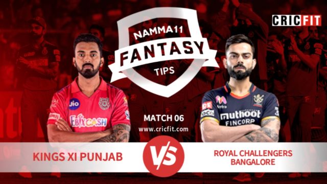 Royal Challengers Bangalore Kings XI Punjab Fantasy Tips