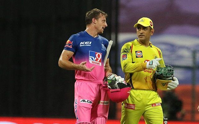 Jos Buttler-MS Dhoni CSK RR
