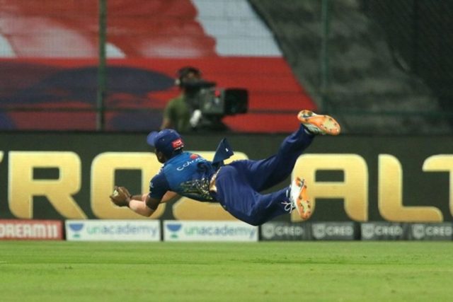 Watch – Anukul Roy Arguably Pulls Off The Catch Of The Season To Dismiss Mahipal Lomror