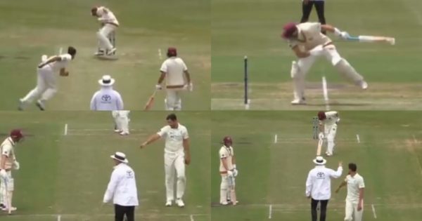 Watch- Fiery Contest Between Mitchell Starc And Marnus Labuschagne Ahead Of The Test Series Against India