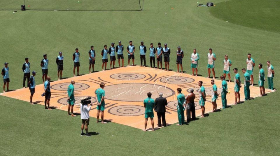 India, Australia Players Stand Against Racism With ‘Barefoot Circle Ceremony’