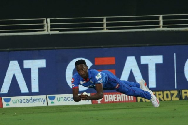 Watch – Kagiso Rabada Takes A Perfect Catch To Put Delhi Capitals On Top