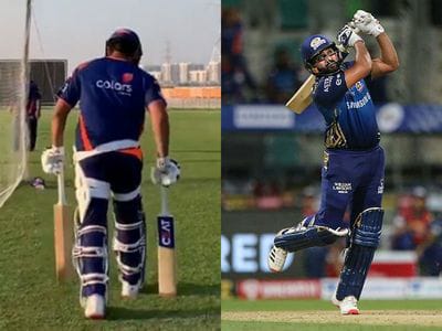 IPL 2020: Watch – Rohit Sharma Hints At Mumbai Indians Return After Smashing Bowlers In Net Session