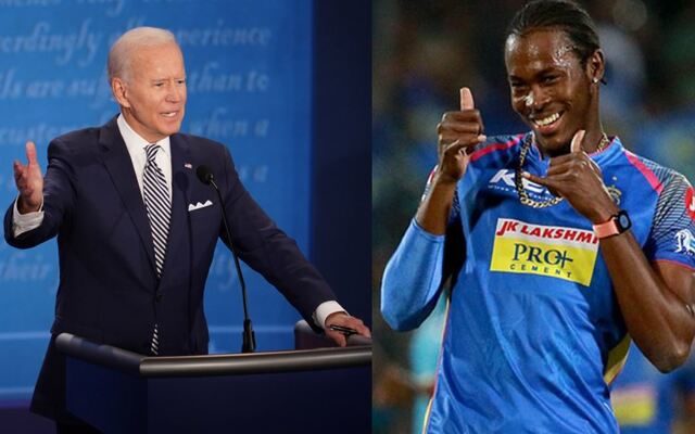 Jofra Archer Joe Biden