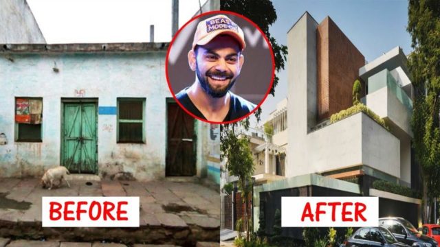 Star Cricketers And Their Old And New Houses