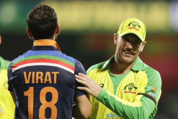 Aaron Finch India vs Australia 2020