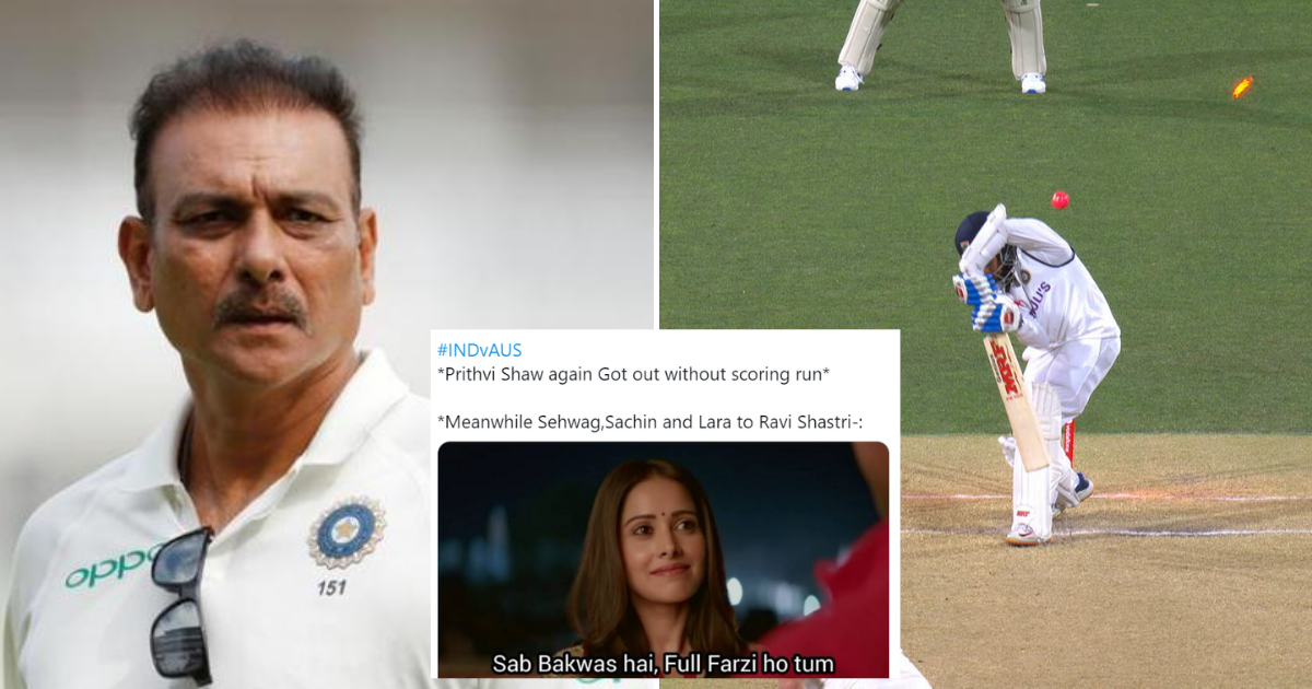 Ravi Shastri Trend On Twitter As Prithvi Shaw’s Poor Run Continues