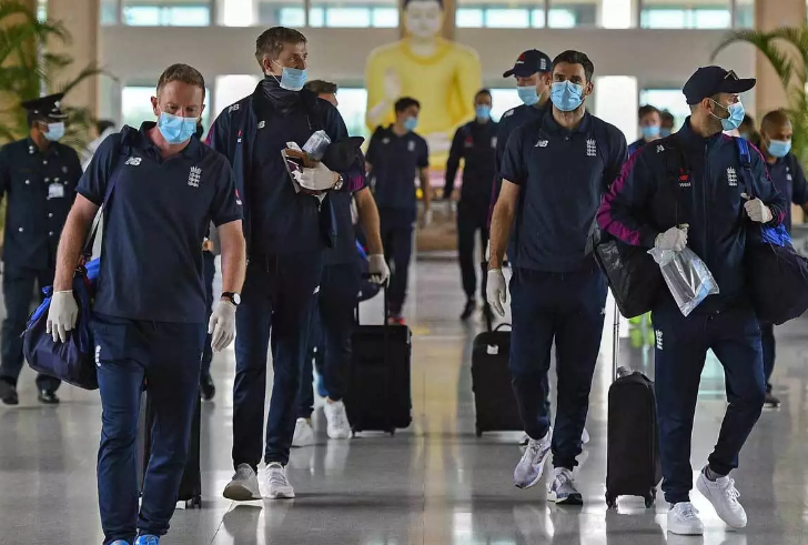 England Cricketers Arrive In Chennai For First Two Tests vs India