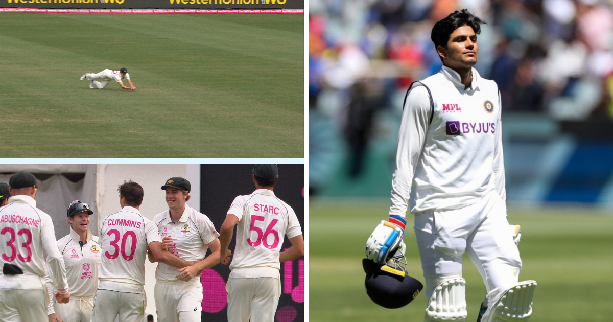 Australia vs India 2020: Watch – Shubman Gill Gets Dismissed After Scoring Maiden Test Fifty