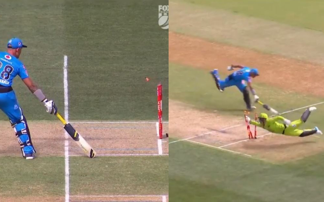 Watch – Jake Weatherald Gets Run Out Twice Off The Same Delivery In Hilarious Fashion