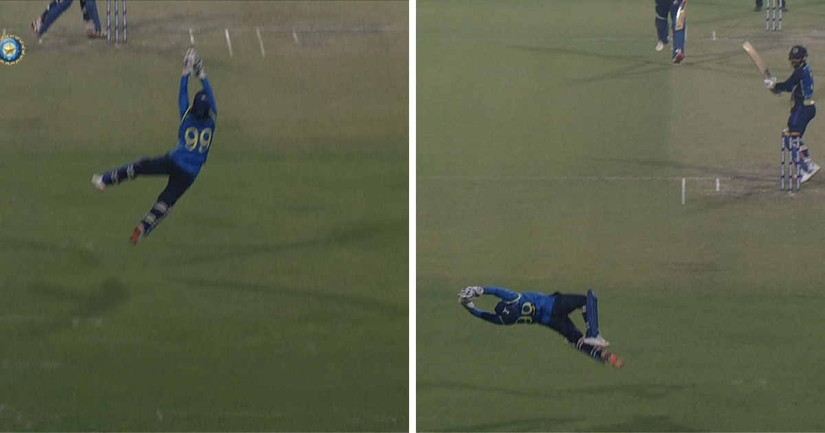 Watch – Shreevats Goswami Lights Up Syed Mushtaq Ali Trophy With Two Stunning Catches