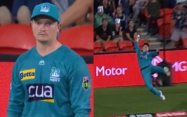 Watch – Max Bryant’s Incredible Fielding Effort As He Saves A 6 On The Boundary Rope