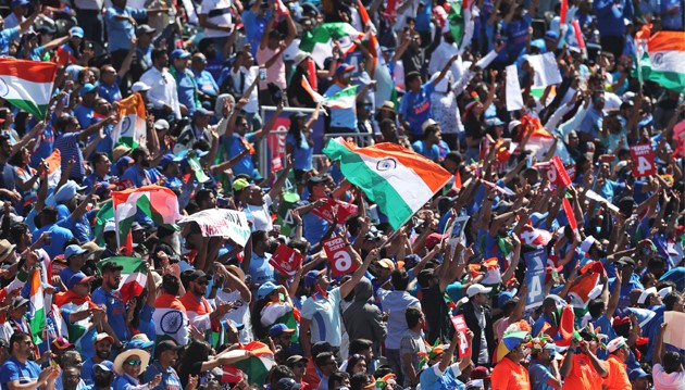 WATCH: Fans Sing Indian National Anthem In Sync Before Pakistan Match