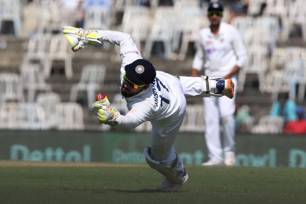 Rishabh Pant catch