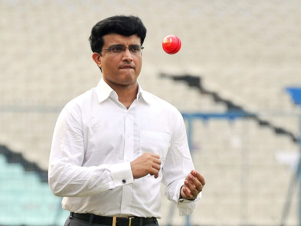 cricket Sourav Ganguly Pink-Ball