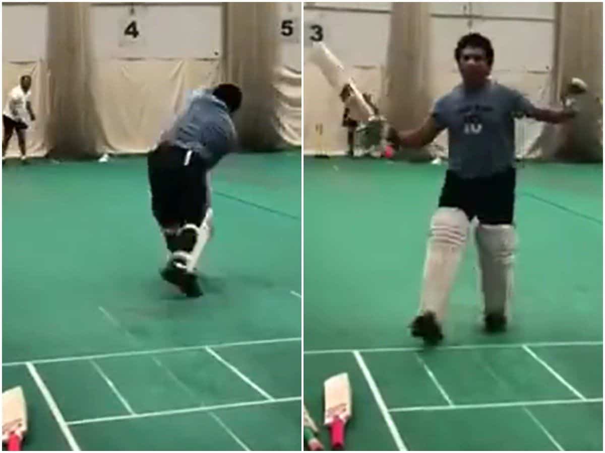 Watch- Sachin Tendulkar Hits The Nets As Road Safety World Series Begins From March 2