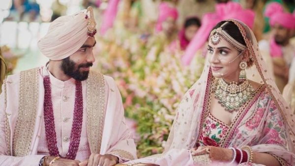 Watch – Jasprit Bumrah And Sanjana Ganesan’s Wedding Video Goes Viral