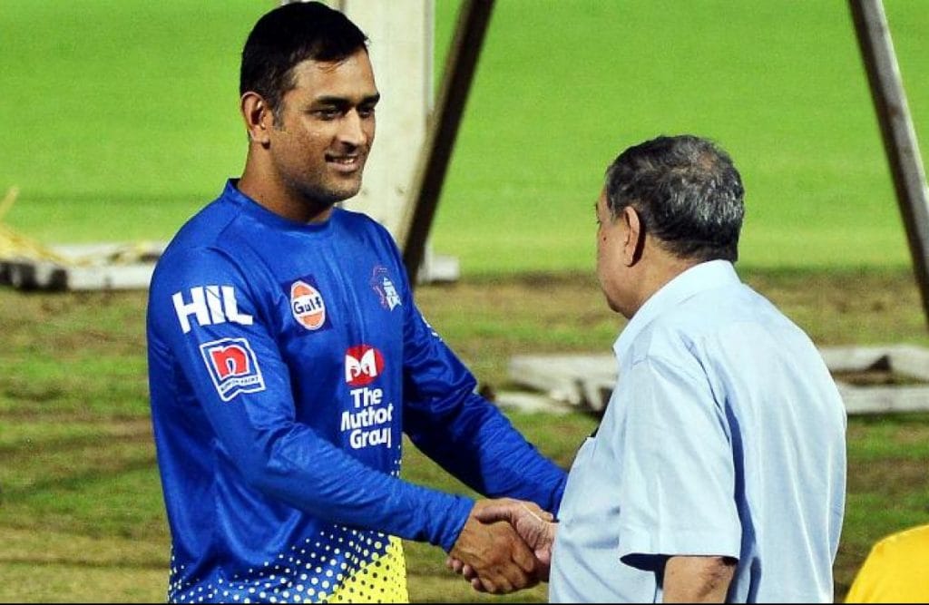 MS Dhoni-Srinivasan