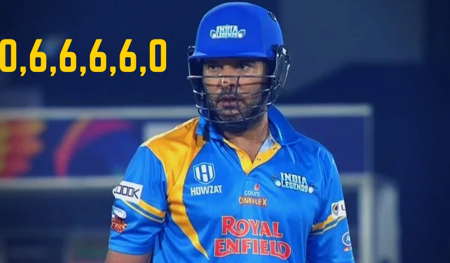 Yuvraj Singh Reacts After Smacking 4 Sixes in 4 Balls In Road Safety World Series