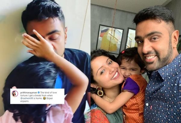 Watch Ravichandran Ashwin Gets Love Torture From His Daughter After Remarkable Series Win