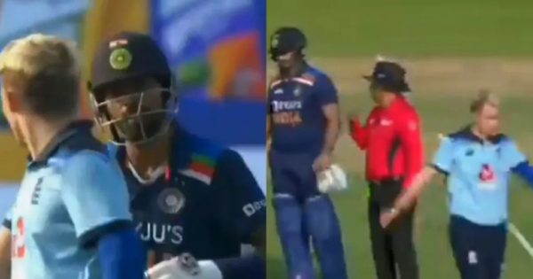 Watch – Hardik Pandya And Sam Curran Engage In A Heated Altercation During 2nd ODI