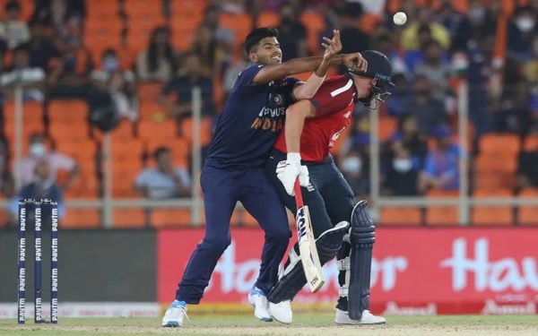 Watch – Washington Sundar And Jonny Bairstow Involved In A Heated Argument During 1st T20I