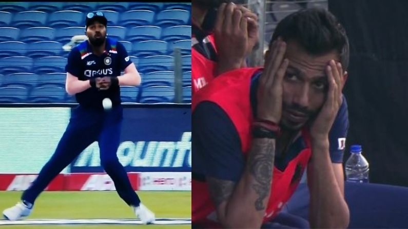 Watch- Virat Kohli, Rohit Sharma And Others In Shock As Hardik Pandya Misses A Simple Catch