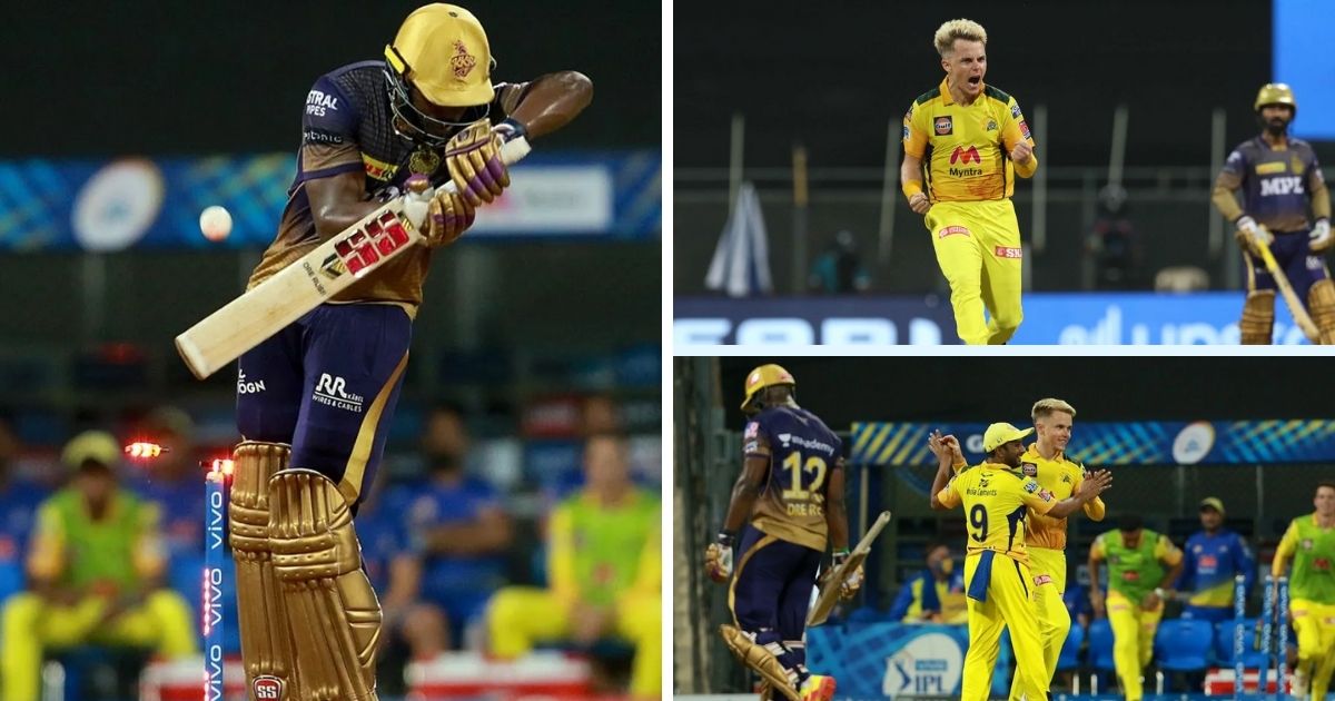 Watch – ‘Clever’ Sam Curran Cleans Andre Russell Round The Stumps