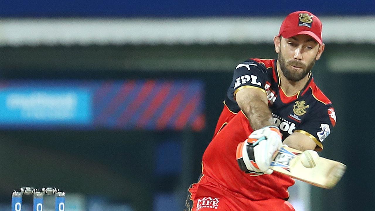 Glenn Maxwell Reacts After Hitting A Six In IPL After 1079 days