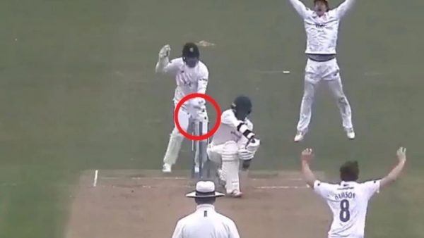 Lewis McManus Under The Scanner After Controversial Stumping During A County Championship Match In England