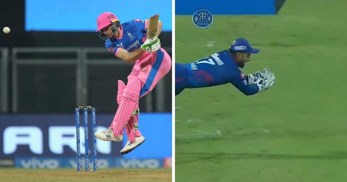 IPL 2021: Watch- Rishabh Pant Takes A Spectacular Diving Catch To Remove Jos Buttler