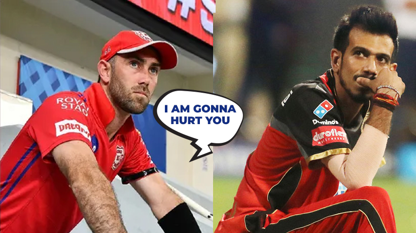 ‘I’m Gonna Hurt You’, Glenn Maxwell To Yuzvendra Chahal In His First Training Session For RCB