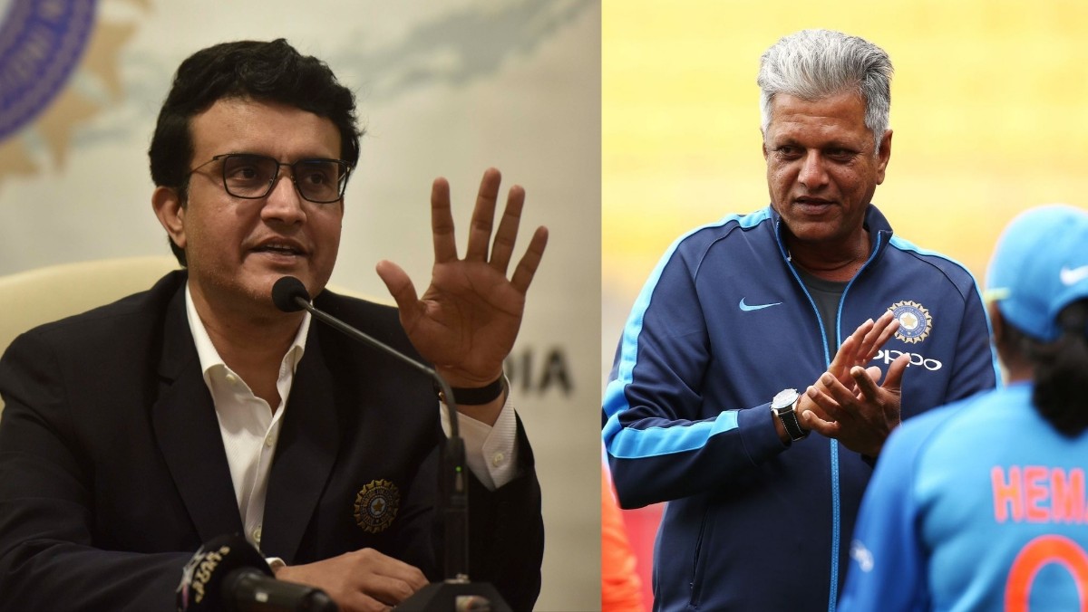 Sourav Ganguly Disappointed Over WV Raman’s Axing As India Women’s Head Coach