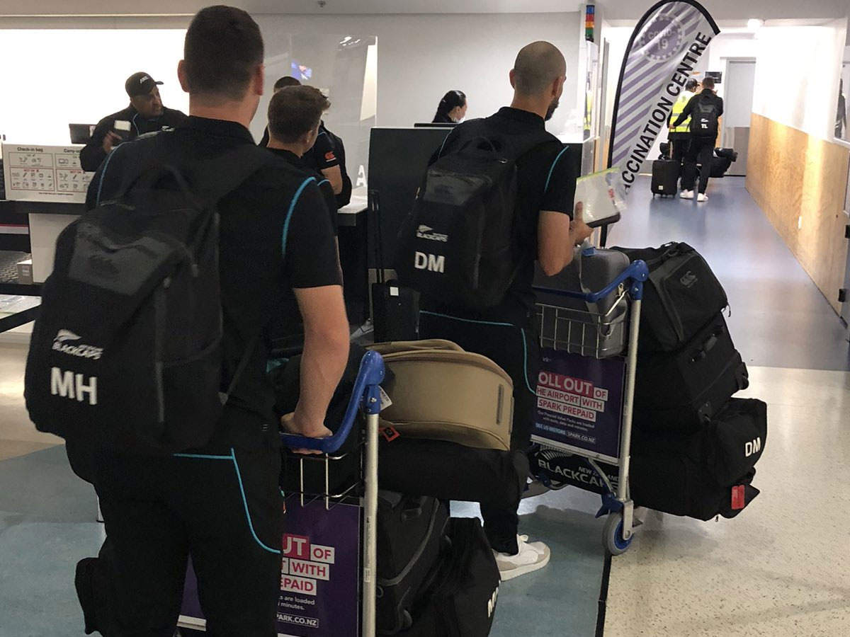 New Zealand Cricketers Leave For WTC Final, England Series