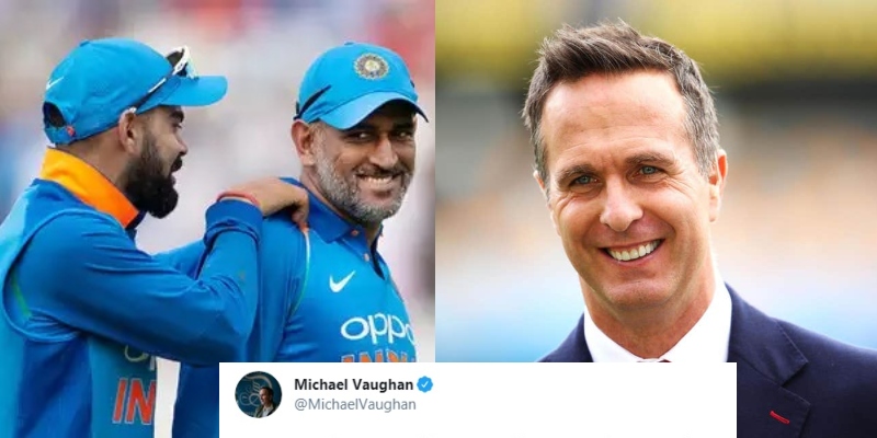 Michael Vaughan Picks Better Captain Between Virat Kohli & MS Dhoni