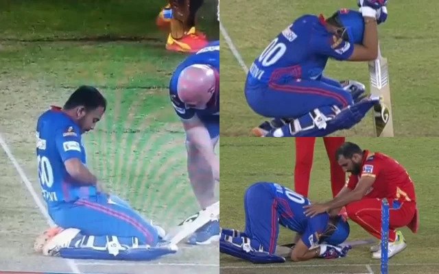 Watch – Prithvi Shaw Check His Pants And Smiles After Getting Hit On The Box