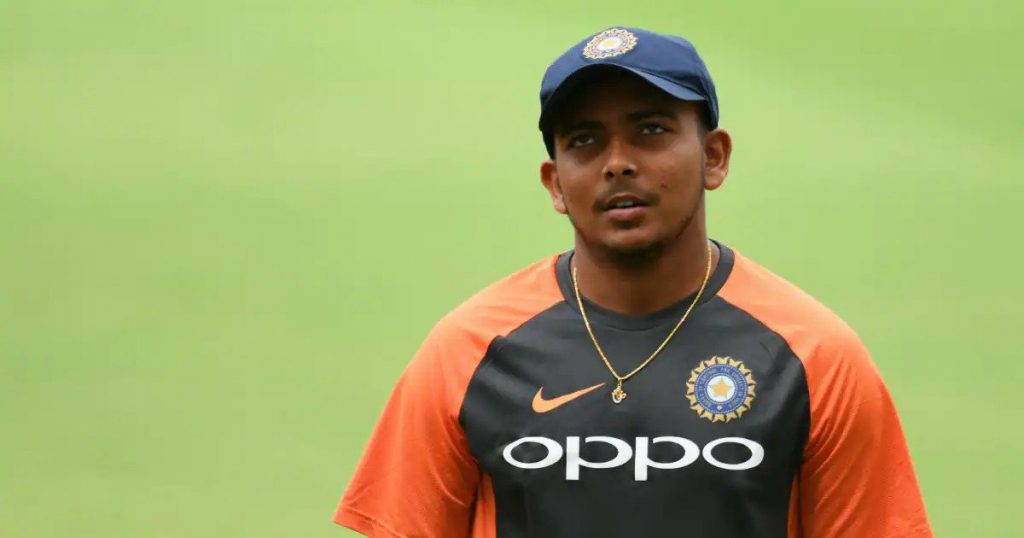 Prithvi Shaw