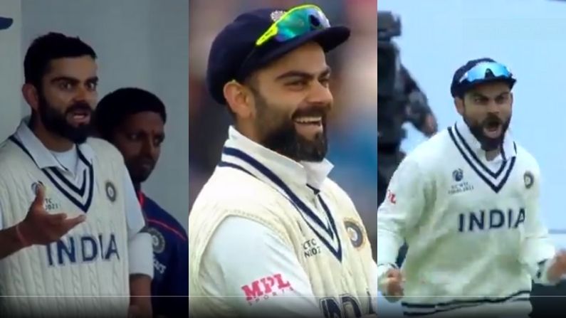 WTC Final 2021: Watch – ICC Shares Video Of Virat Kohli’s Multiple Expression During The Summit Clash