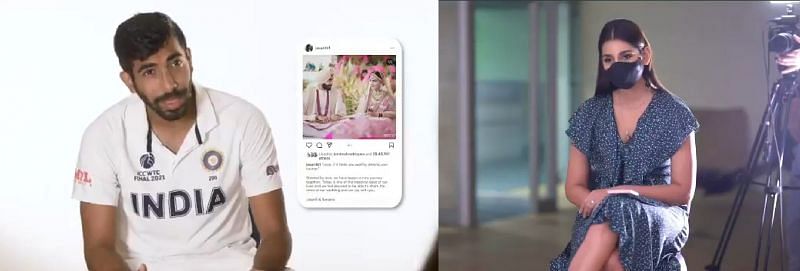 WTC Final: Watch – Jasprit Bumrah Goes Through Instagram Memories With Wife Sanjana Ganesan